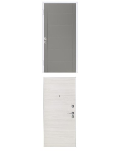 Porta blindata - Sicura White L800 X H2100 ( Apertura porta: Spinta a sinistra)