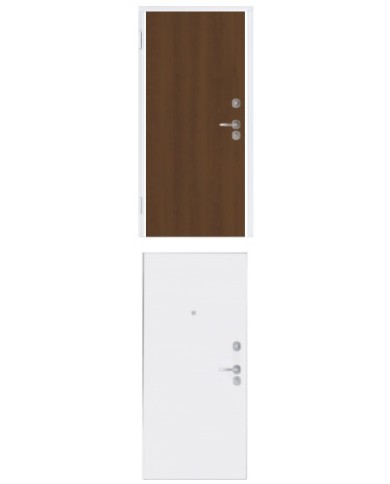 Porta blindata - Sicura White L800 X H2100 ( Apertura porta: Spinta a sinistra)