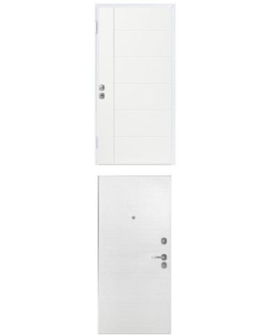 Porta blindata - Sicura White L800 X H2100 ( Apertura porta: Spinta a sinistra)