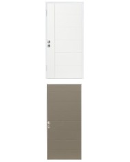 Porta blindata - Sicura White L800 X H2100 ( Apertura porta: Spinta a sinistra)