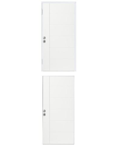 Porta blindata - Sicura White L800 X H2100 ( Apertura porta: Spinta a sinistra)