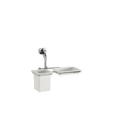 Porta sapone e spazzolino - Serie Waldorf