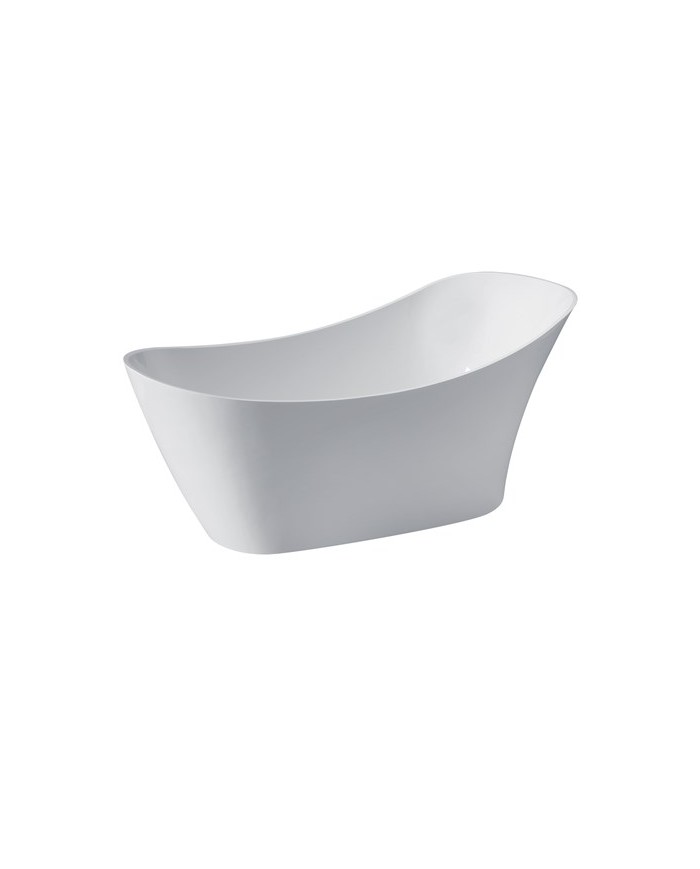 Vasca freestanding in acrilico completa di piletta clic clac - Serie Waldorf