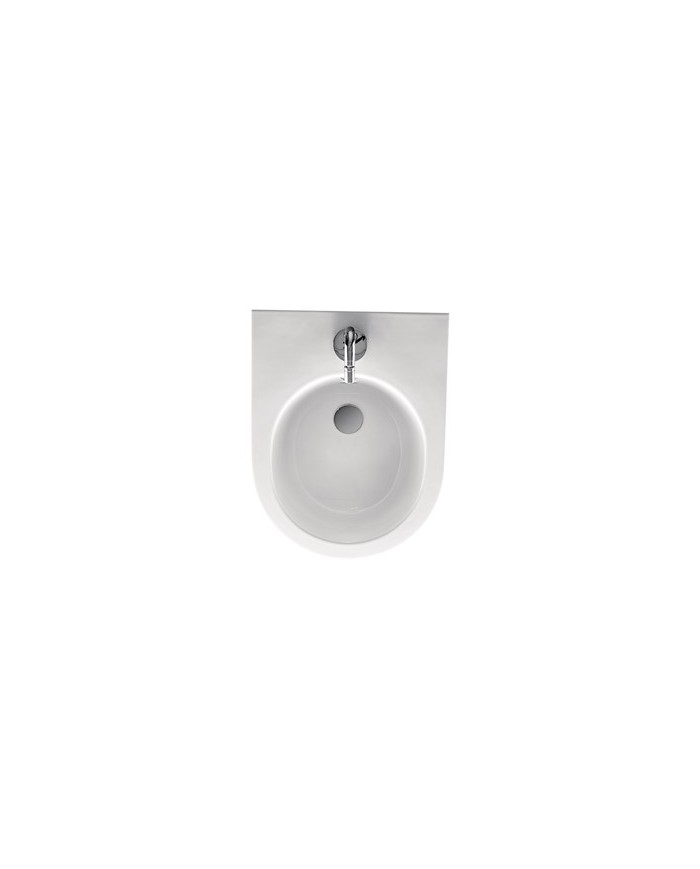 Bidet 48 filo muro monoforo e completo di fissaggio WB9N - Serie FLO