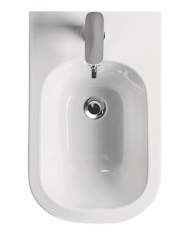 Bidet filo muro monoforo e completo di fissaggio WB9N - Serie Tribeca