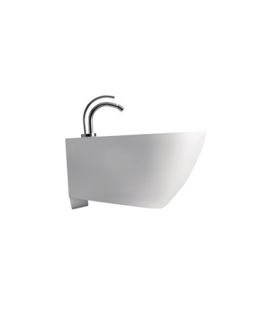 Bidet sospeso completo di protezione acustica e antiurto - Serie Aquatech