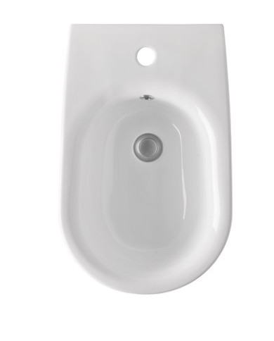 Bidet sospeso completo di protezione acustica, antiurto e fissaggio WB9N - Serie Nolita