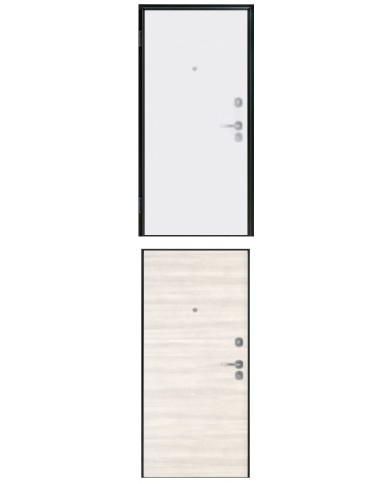 Porta blindata - Sicura Black L800 X H2100