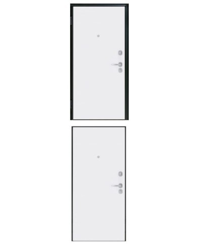 Porta blindata - Sicura Black L800 X H2100