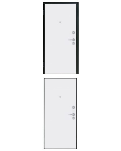 Porta blindata - Sicura Black L800 X H2100