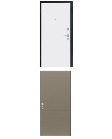 Porta blindata - Sicura Black L800 X H2100