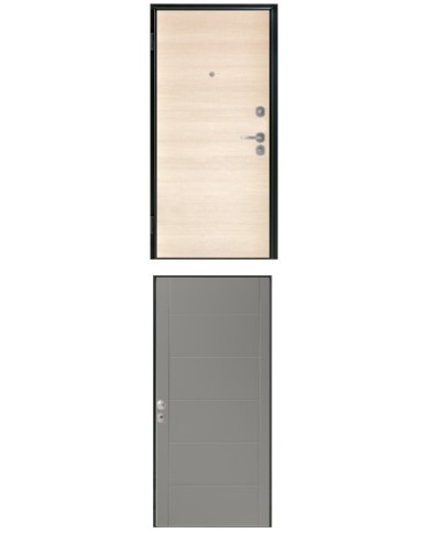 Porta blindata - Sicura Black L800 X H2100