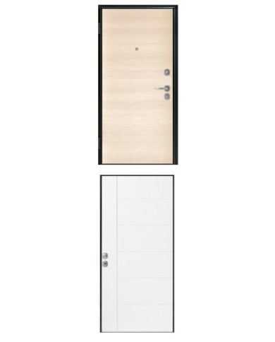 Porta blindata - Sicura Black L800 X H2100