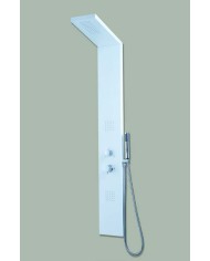 Colonna doccia in alluminio bianco - Tipologia Gamma