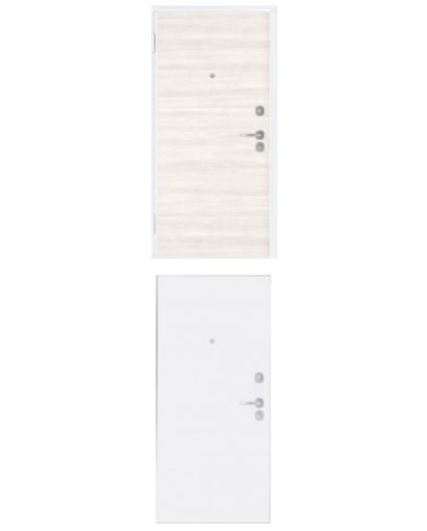 Porta blindata - Sicura White L900 X H2100 ( Apertura porta: Spinta a destra)