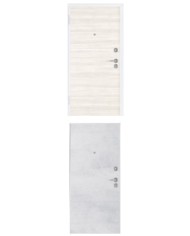 Porta blindata - Sicura White L900 X H2100 ( Apertura porta: Spinta a destra)