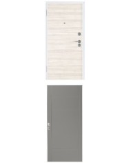 Porta blindata - Sicura White L900 X H2100 ( Apertura porta: Spinta a destra)