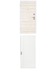 Porta blindata - Sicura White L900 X H2100 ( Apertura porta: Spinta a destra)