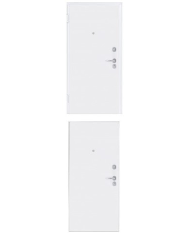 Porta blindata - Sicura White L900 X H2100 ( Apertura porta: Spinta a destra)