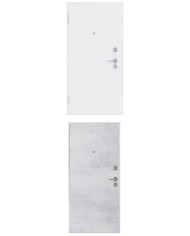 Porta blindata - Sicura White L900 X H2100 ( Apertura porta: Spinta a destra)