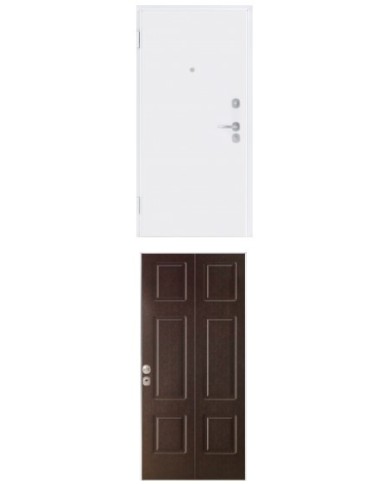 Porta blindata - Sicura White L900 X H2100 ( Apertura porta: Spinta a destra)