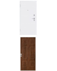 Porta blindata - Sicura White L900 X H2100 ( Apertura porta: Spinta a destra)