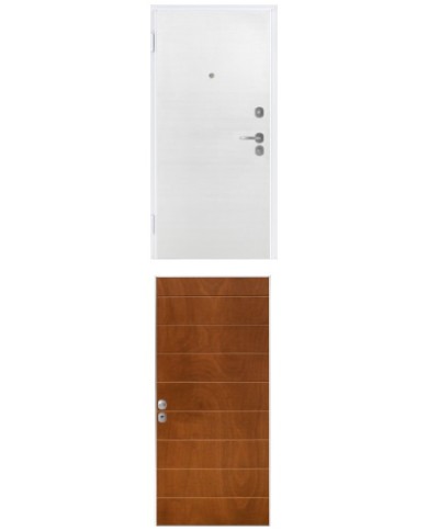 Porta blindata - Sicura White L900 X H2100 ( Apertura porta: Spinta a destra)