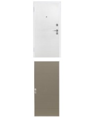 Porta blindata - Sicura White L900 X H2100 ( Apertura porta: Spinta a destra)