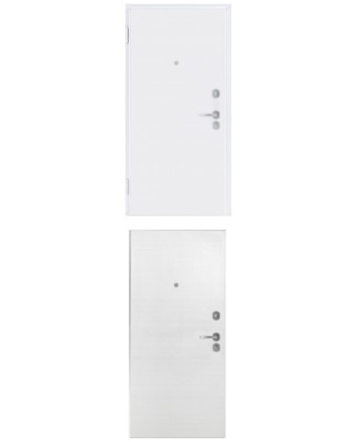 Porta blindata - Sicura White L900 X H2100 ( Apertura porta: Spinta a destra)