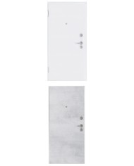 Porta blindata - Sicura White L900 X H2100 ( Apertura porta: Spinta a destra)