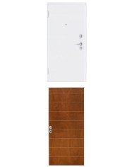 Porta blindata - Sicura White L900 X H2100 ( Apertura porta: Spinta a destra)