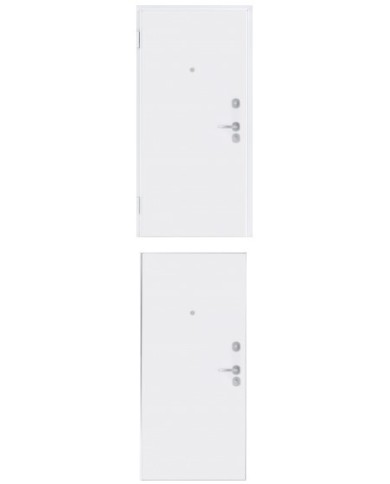 Porta blindata - Sicura White L900 X H2100 ( Apertura porta: Spinta a destra)