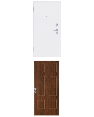 Porta blindata - Sicura White L900 X H2100 ( Apertura porta: Spinta a destra)