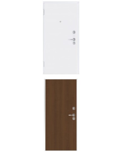 Porta blindata - Sicura White L900 X H2100 ( Apertura porta: Spinta a destra)