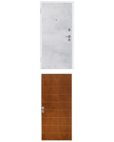 Porta blindata - Sicura White L900 X H2100 ( Apertura porta: Spinta a destra)