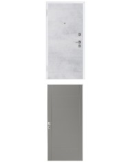 Porta blindata - Sicura White L900 X H2100 ( Apertura porta: Spinta a destra)