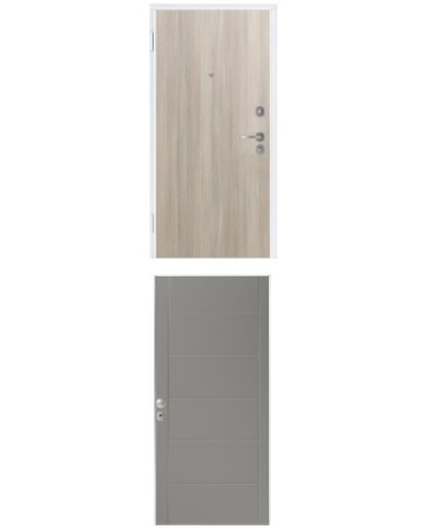 Porta blindata - Sicura White L900 X H2100 ( Apertura porta: Spinta a destra)