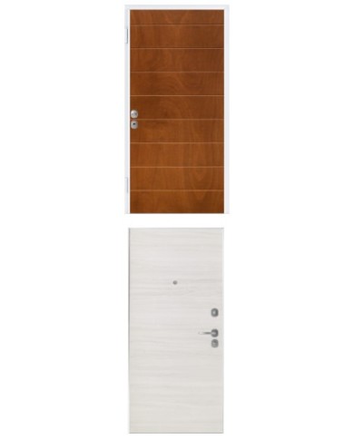 Porta blindata - Sicura White L900 X H2100 ( Apertura porta: Spinta a destra)