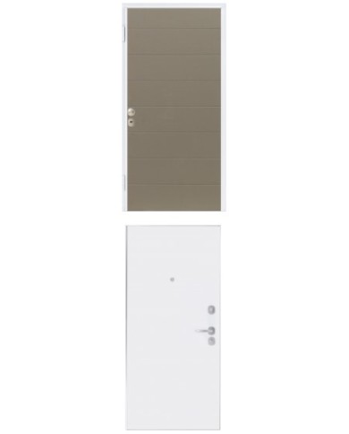 Porta blindata - Sicura White L900 X H2100 ( Apertura porta: Spinta a destra)