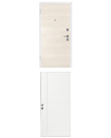 Porta blindata - Sicura White L900 X H2100 ( Apertura porta: Spinta a destra)