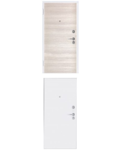 Porta blindata - Sicura White L900 X H2100 ( Apertura porta: Spinta a destra)