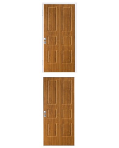 Porta blindata - Sicura White L900 X H2100 ( Apertura porta: Spinta a destra)