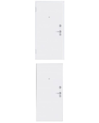 Porta blindata - Sicura White L900 X H2100 ( Apertura porta: Spinta a destra)