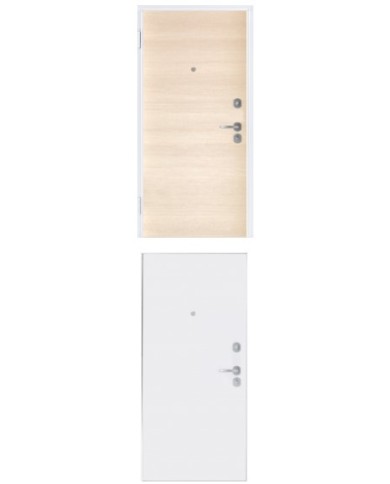 Porta blindata - Sicura White L900 X H2100 ( Apertura porta: Spinta a destra)