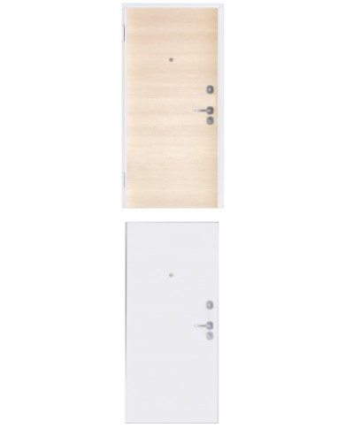 Porta blindata - Sicura White L900 X H2100 ( Apertura porta: Spinta a destra)