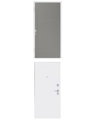 Porta blindata - Sicura White L900 X H2100 ( Apertura porta: Spinta a destra)