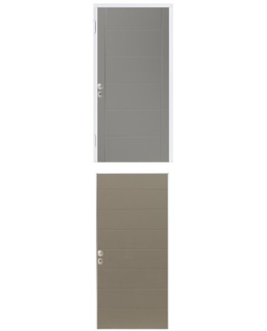 Porta blindata - Sicura White L900 X H2100 ( Apertura porta: Spinta a destra)