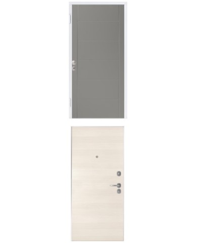 Porta blindata - Sicura White L900 X H2100 ( Apertura porta: Spinta a destra)