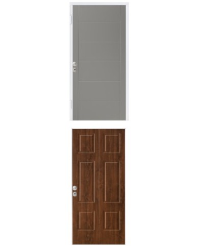 Porta blindata - Sicura White L900 X H2100 ( Apertura porta: Spinta a destra)