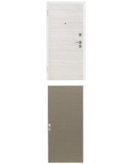 Porta blindata - Sicura White L900 X H2100 ( Apertura porta: Spinta a destra)